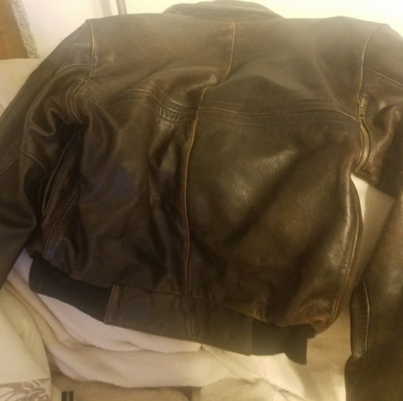 Firstgear Leather Jacket - Picture 2 of 5